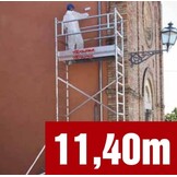 TOP-SYSTEM Aluminium Steiger 75x180cm Werkhoogte 11,40m