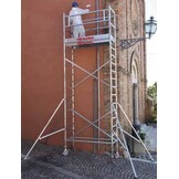 TOP-SYSTEM Aluminium Steiger 75x180cm Werkhoogte 11,40m
