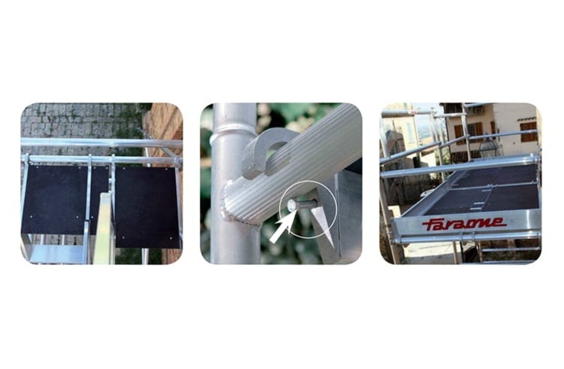 TOP-SYSTEM Aluminium Steiger 75x180cm Werkhoogte 11,40m