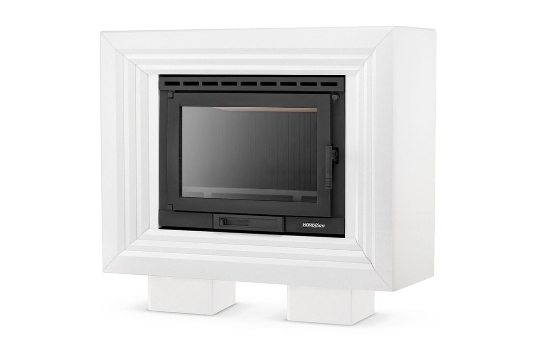 Nordflam MIO BIANCO marmeren kachel 13 kW EcoDesign