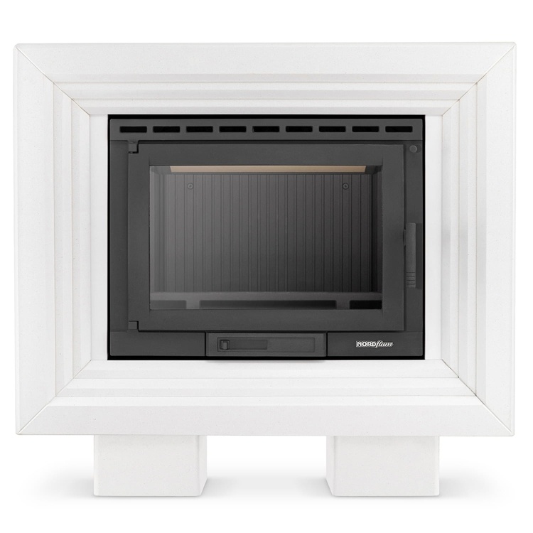 Nordflam MIO BIANCO marmeren kachel 13 kW EcoDesign