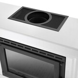Nordflam MIO BIANCO marmeren kachel 13 kW EcoDesign