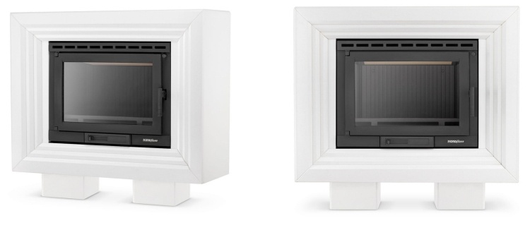 Nordflam MIO BIANCO marmeren kachel 13 kW EcoDesign