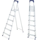 Huishoudtrap - 6 treden - 3 ,30 m werkhoogte - tot 125 kg