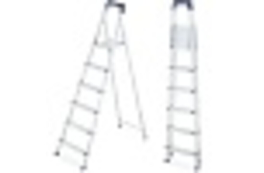 Huishoudtrap - 6 treden - 3 ,30 m werkhoogte - tot 125 kg