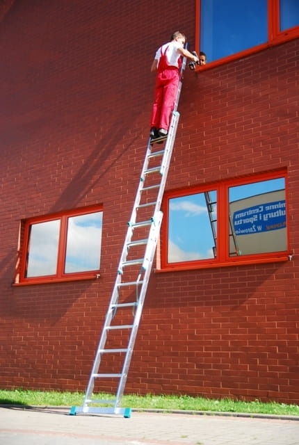 Universele Aluminium Ladder ALOSS 3x9 - 7m
