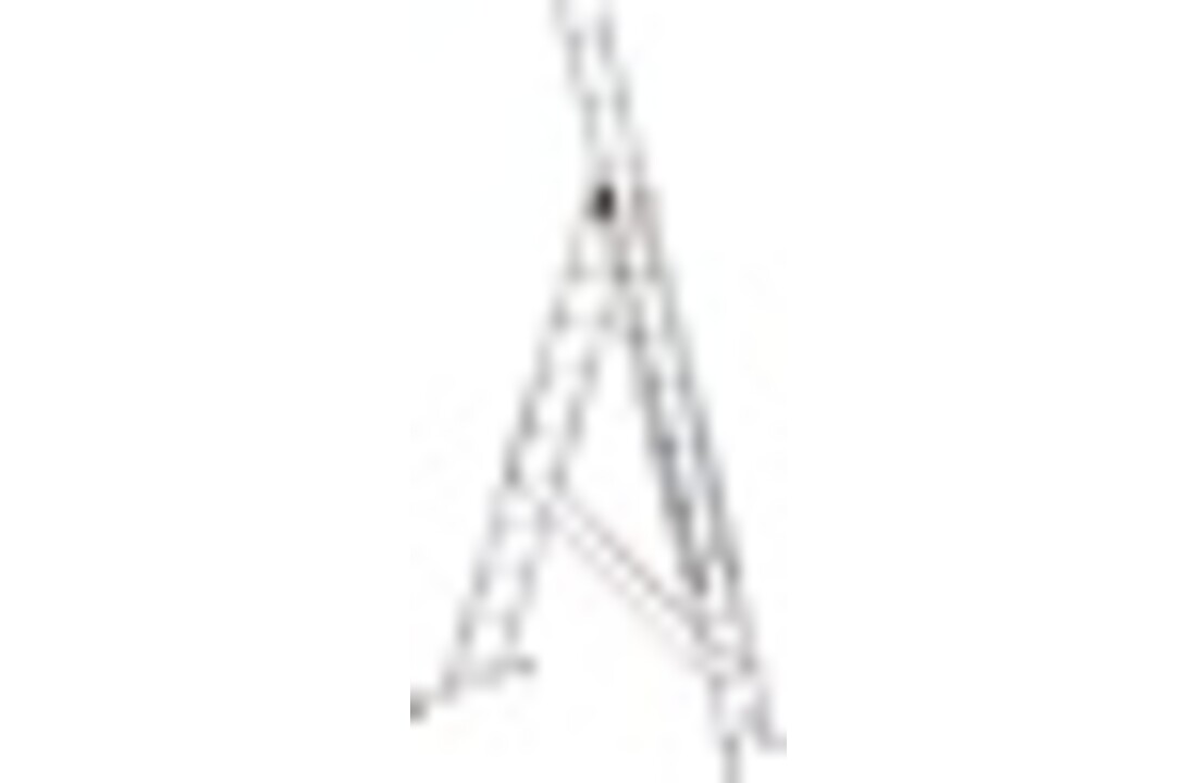 Reformladder - aluminium ladder - 3x 9 treden - werkhoogte 7 m