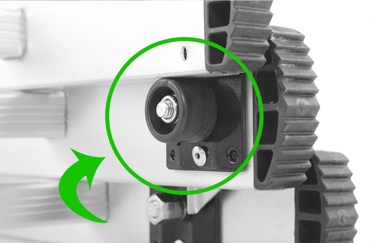 HIGHER Multifunctionele Aluminium Ladder 3x8 voor Trappen 6,48m 150kg