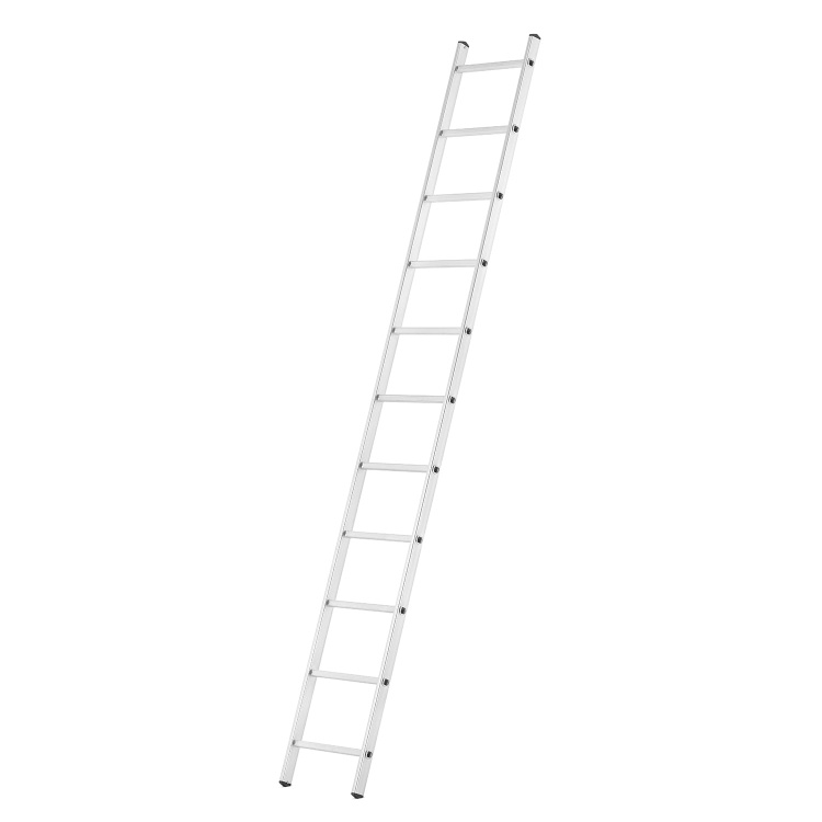 Ladder 1x 11 treden – aluminium – werkhoogte 3,92 m
