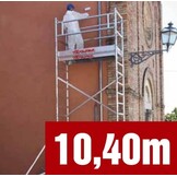 Aluminium Steiger TOP-SYSTEM 75x180 cm - Werkhoogte 10,40 m
