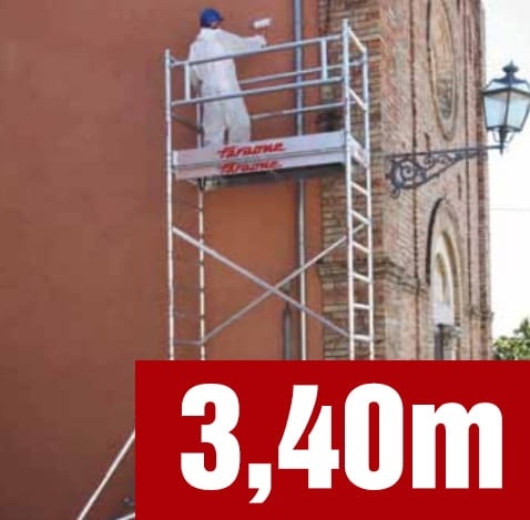 TOP-SYSTEM Aluminium Steiger 75x180 cm - Werkhoogte 3,40 m