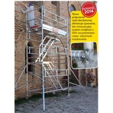 TOP-SYSTEM Aluminium Steiger 75x180 cm - Werkhoogte 3,40 m