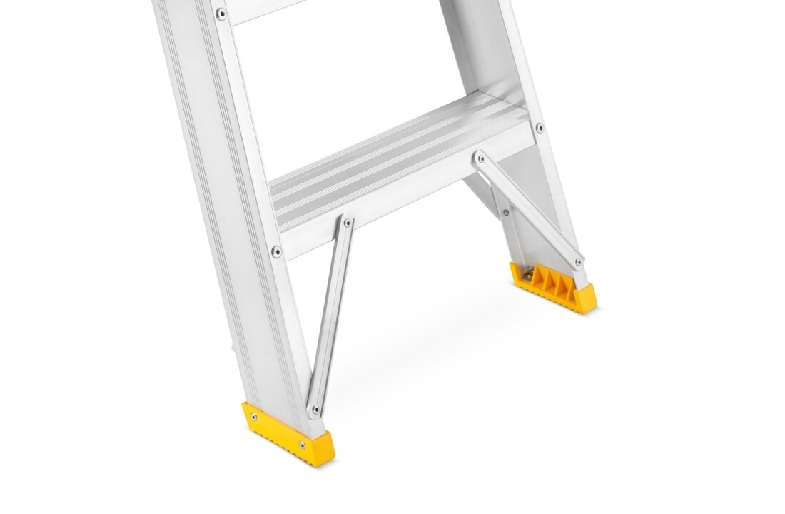 Dubbelzijdige Aluminium Ladder ALOSS 9412 - Werkhoogte 4,55m