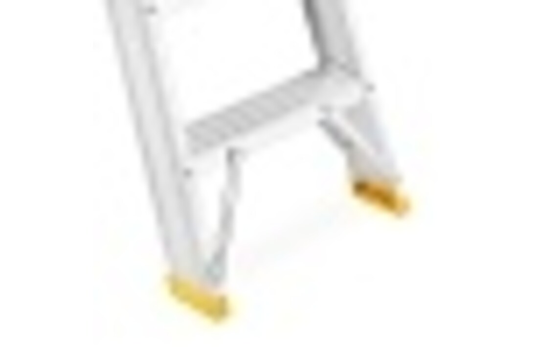 Dubbelzijdige Aluminium Ladder ALOSS 9412 - Werkhoogte 4,55m
