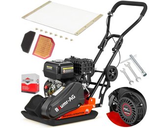 BAUMR-AG Trilplaat 90kg met Briggs & Stratton motor + GRATIS ACCESSOIRES