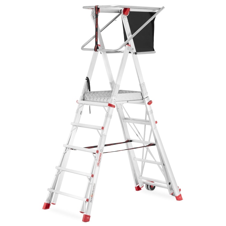 Faraone PLS 5 magazijnladder met één toegang - mobiel