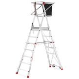 Faraone PLS 5 magazijnladder met één toegang - mobiel