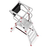 Faraone PLS 5 magazijnladder met één toegang - mobiel