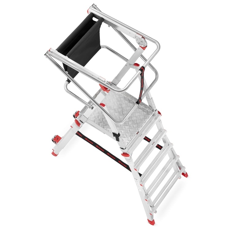 Faraone PLS 5 magazijnladder met één toegang - mobiel