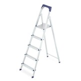 HIGHER S11 huishoudladder, 5 treden, enkelzijdig