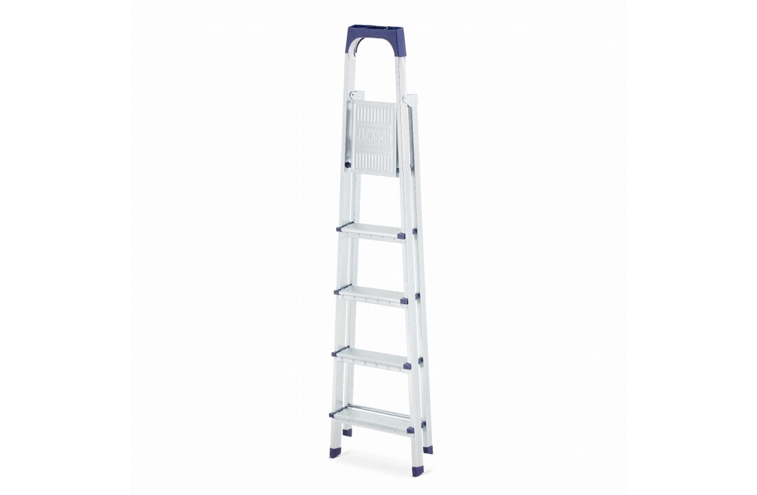 HIGHER S11 huishoudladder, 5 treden, enkelzijdig