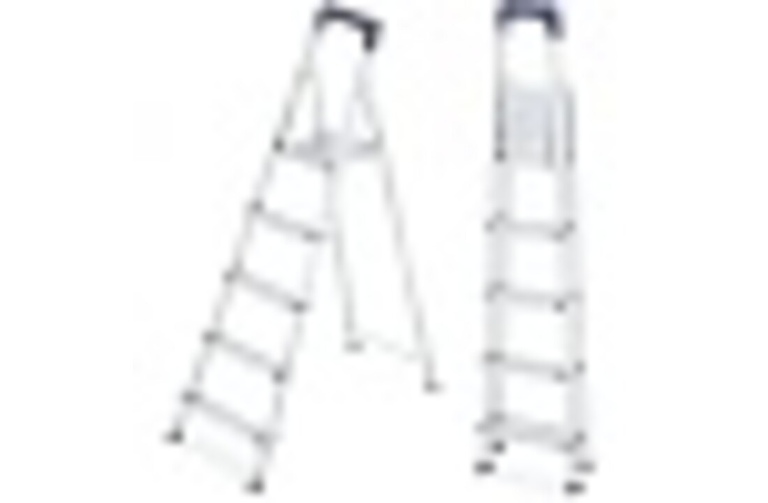 HIGHER S11 huishoudladder, 5 treden, enkelzijdig