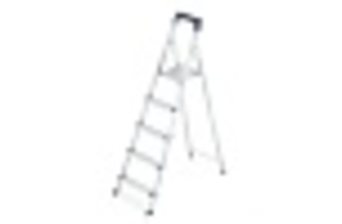 HIGHER S11 huishoudladder, 5 treden, enkelzijdig