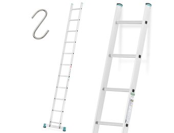 ALOSS 1-delige opbouwladder 3,13m - 11 sporten