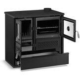 Houtkachel BELLA 802 Zwart - 9kW - 120m²