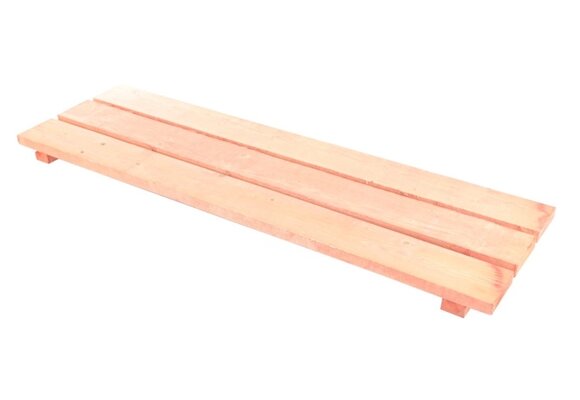 Houten werkplatform 0,5 x 1,7 m - geïmpregneerd - 35 mm dik
