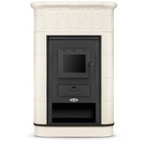 CV Houtkachel met watermantel - 19 kW - VILLACH - beige