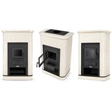 CV Houtkachel met watermantel - 19 kW - VILLACH - beige
