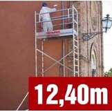 TOP-SYSTEM aluminium steiger 75 x 180 cm - werkhoogte 12,40 m