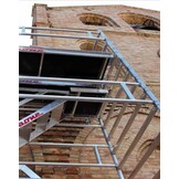 TOP-SYSTEM aluminium steiger 75 x 180 cm - werkhoogte 12,40 m