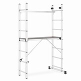 Steiger/Ladder HIGHER 2x7 Alum. Werkplatform 150kg