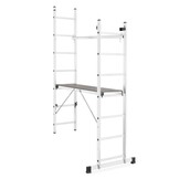 Steiger/Ladder HIGHER 2x7 Alum. Werkplatform 150kg