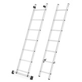Steiger/Ladder HIGHER 2x7 Alum. Werkplatform 150kg