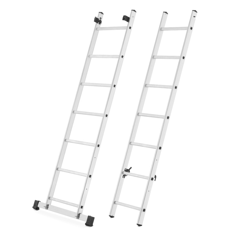 Steiger/Ladder HIGHER 2x7 Alum. Werkplatform 150kg