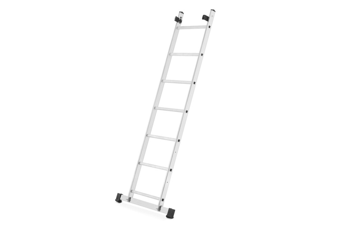 Steiger/Ladder HIGHER 2x7 Alum. Werkplatform 150kg