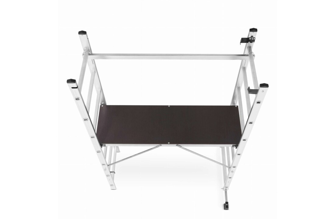 Steiger/Ladder HIGHER 2x7 Alum. Werkplatform 150kg