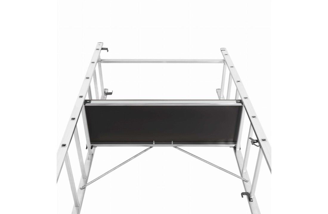 Steiger/Ladder HIGHER 2x7 Alum. Werkplatform 150kg