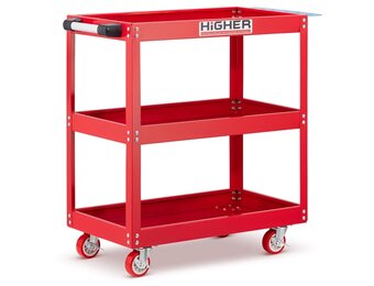 HIGHER Werkplaatswagen 3 plateaus, 175 kg