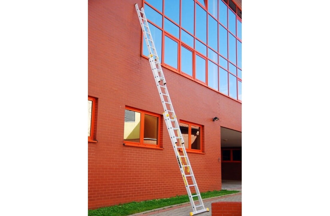ALVE FORTE PROFI PLUS 3x10 Multifunctionele Aluminium Ladder