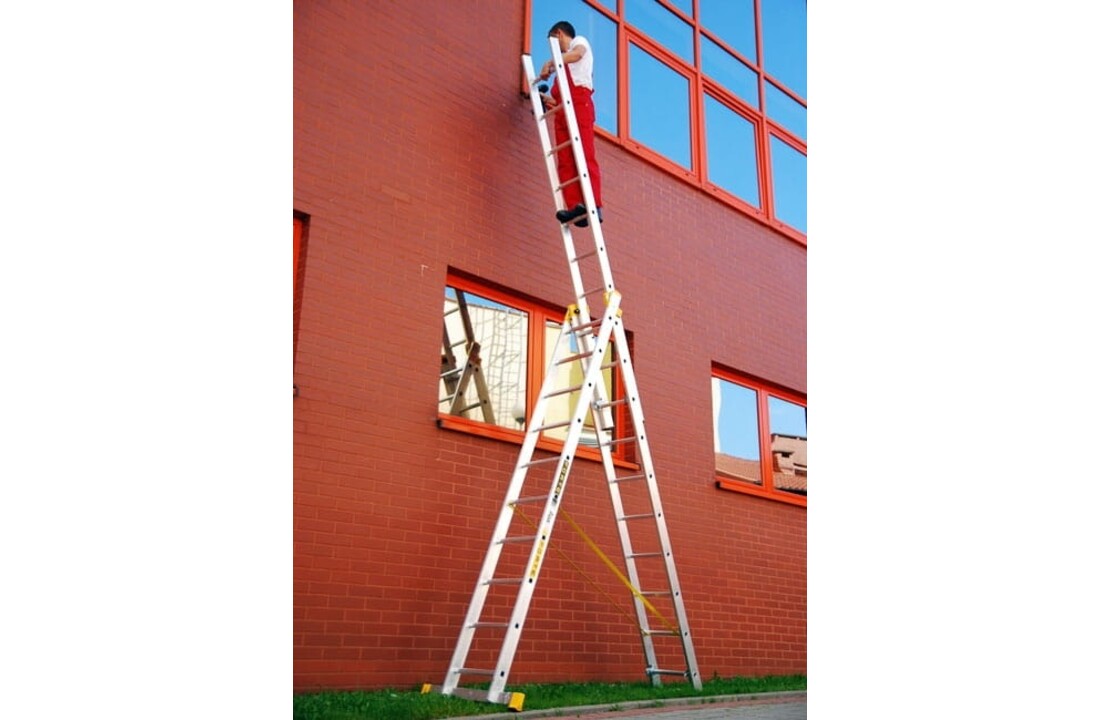 ALVE FORTE PROFI PLUS 3x10 Multifunctionele Aluminium Ladder