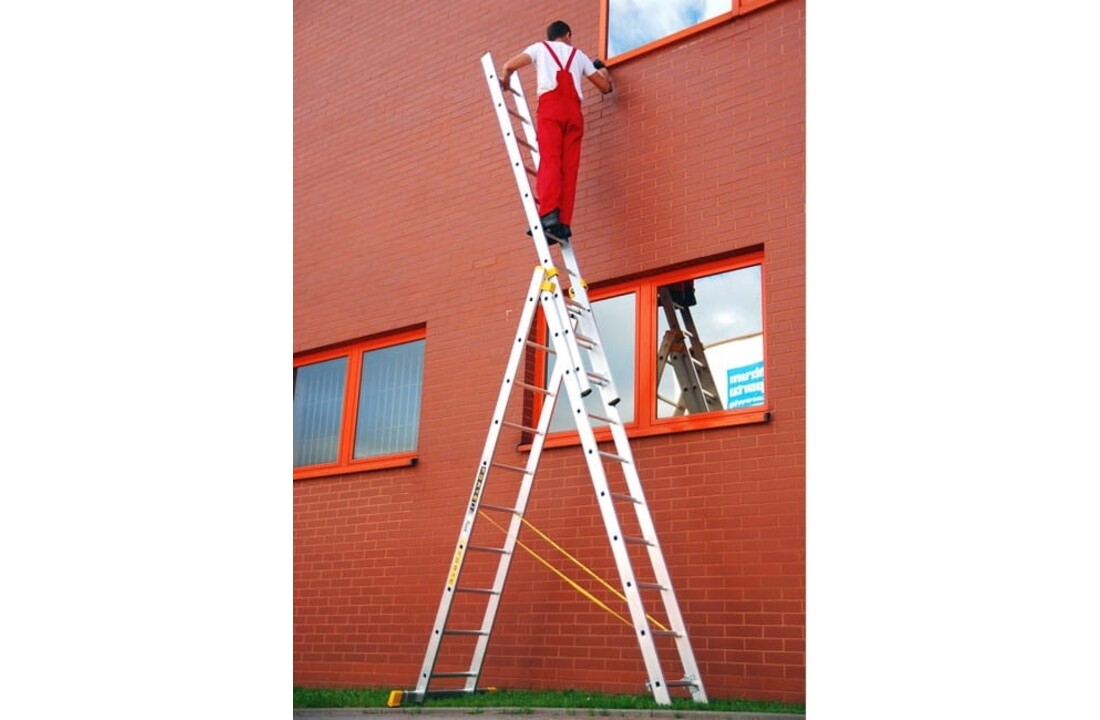 ALVE FORTE PROFI PLUS 3x10 Multifunctionele Aluminium Ladder