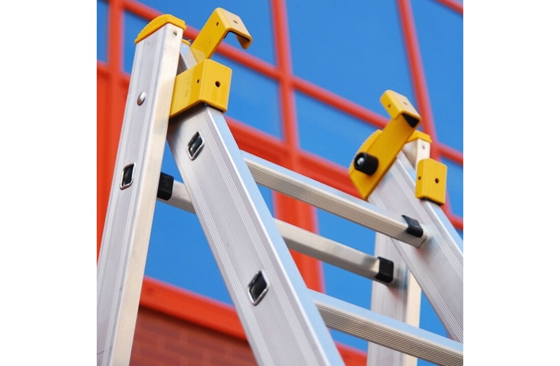 ALVE FORTE PROFI PLUS 3x10 Multifunctionele Aluminium Ladder