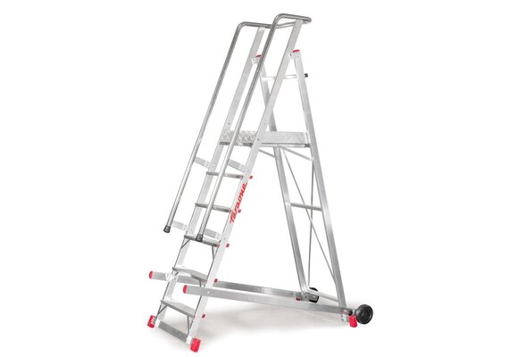 Faraone SM 250 Verrijdbare Magazijnladder - 3,90 m