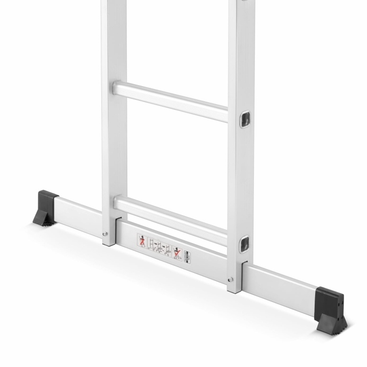 HIGHER Aluminium Steigerladder 3-in-1 Werkplatform 2x6