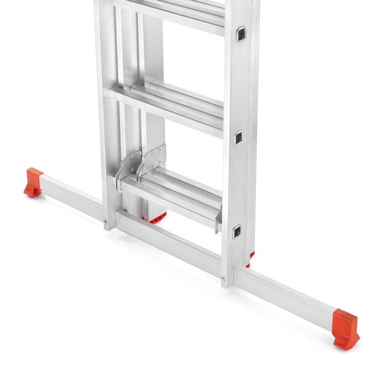 HIGHER Professionele Multifunctionele Aluminium Ladder 3x15 S-7315