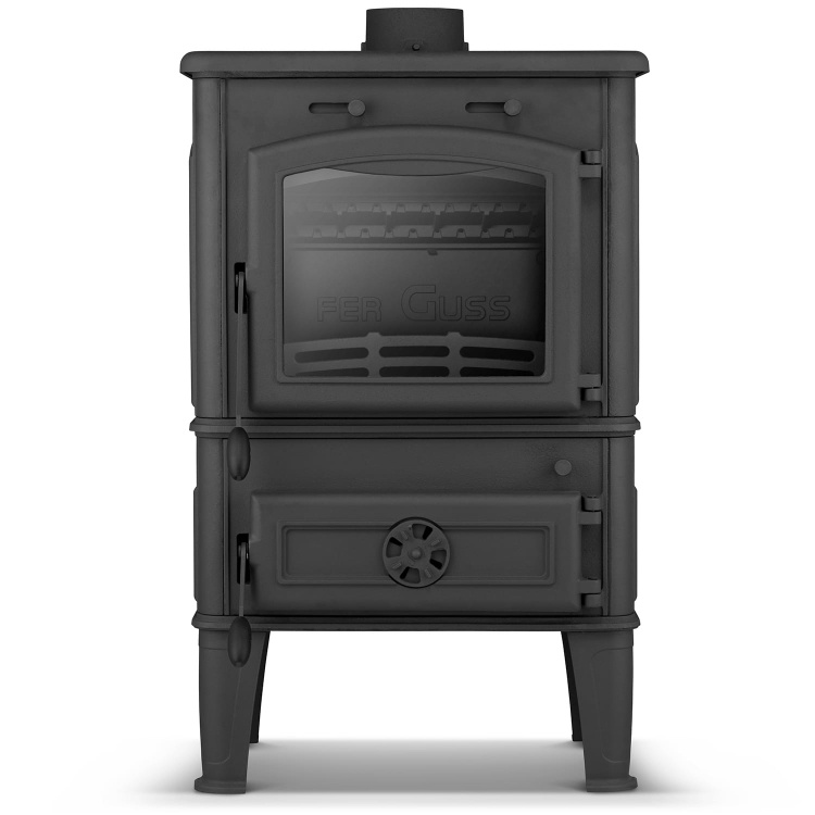 Houtkachel - 10,2 kW - vrijstaand - gietijzer -  FERGUSS LUX